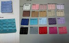 RALLONGE/EXTENSEUR pour SOUTIEN GORGE 3 CROCHETS 5,6 X 5 cm comprar usado  Enviando para Brazil
