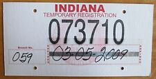 Indiana 2009 temporary for sale  Owensboro