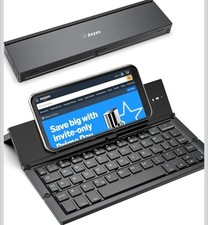 Teclado Bluetooth Dobrável Geyes, Tri-System Sem Fio iPhone Apple, Android comprar usado  Enviando para Brazil