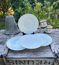 Assiettes plates creil d'occasion  Villeneuve-la-Guyard