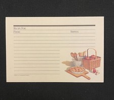 Longaberger 1994 recipe for sale  Suffolk