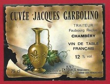 116 etiquette cuvée d'occasion  Albertville
