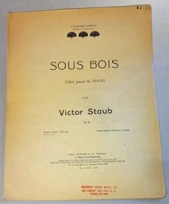 Bois victor staub d'occasion  Expédié en Belgium