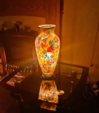 Mosaic glass vase for sale  DONCASTER
