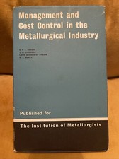 Management & Cost Control In The Metallurgical Industry. 1st Edition. comprar usado  Enviando para Brazil