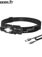 Rechargeable headlight torch for sale  TAMWORTH