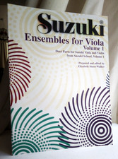 Suzuki ensembles viola for sale  LISKEARD