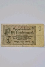 Rentenbankschein rentenmark . gebraucht kaufen  Eisfeld