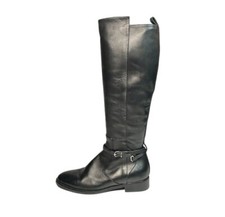Botas de montar Balenciaga de cuero negras para mujer talla 37,5 o 7,5 segunda mano  Embacar hacia Mexico