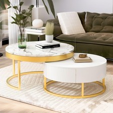 Coffee tables golden for sale  Ashford