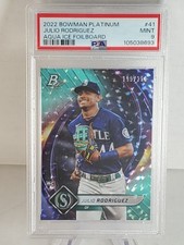 2022 Bowman Platinum #41 Julio Rodriguez Aqua Ice Foil #'d /250 RC Rookie PSA 9 comprar usado  Enviando para Brazil