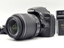 [W IDEALNYM STANIE / 3K ujęcia] Aparat cyfrowy Nikon D3200 + 2 obiektywy (18-55/55-200) z Japonii na sprzedaż  Wysyłka do Poland
