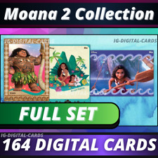 Topps Disney Collect Moana 2 Collection CONJUNTO COMPLETO [164 CARTÕES DIGITAIS] comprar usado  Enviando para Brazil