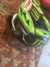 Monster motorcross helmet for sale  NEWRY