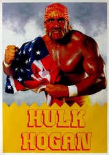 Hulk hogan plakat gebraucht kaufen  Oberhausen