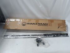 Wakeman Outdoors Swarm Series Spincast Rod Reel Combo em Blackout comprar usado Wakeman Outdoors Swarm Series Spincast Rod Reel Combo em Blackout comprar usado  Enviando para Brazil