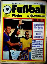 Heft fußball woche gebraucht kaufen  Enger