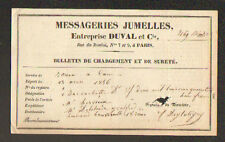 Paris messageries jumelles d'occasion  Baugy