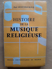 Histoire musique religieuse d'occasion  France