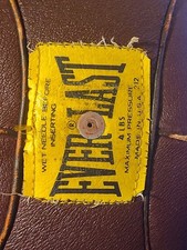 Bolsa de velocidade vintage Everlast 4210 couro genuíno boxe pancada feita nos EUA 4 lb comprar usado  Enviando para Brazil