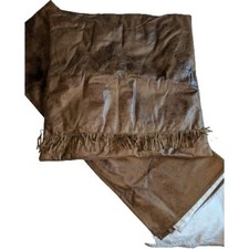 Faux leather brown for sale  Lakeside