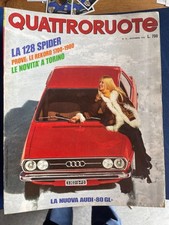 Rivista quattroruote dicembre usato  Canelli