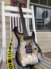 Schecter charcoal burst for sale  Kenbridge