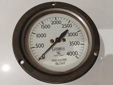 Vintage brass pressure for sale  KINGTON