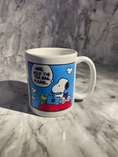 Snoopy tea mug for sale  IPSWICH