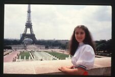 Celine Dion Popstar Adolescente em Paris Torre Eiffel Vintage Agência de Fotos Transparência comprar usado  Enviando para Brazil