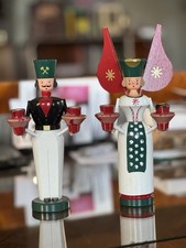 Leuchterpaar bergmann engel gebraucht kaufen  Radebeul