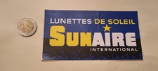 Sticker sunglasses sunaire d'occasion  Expédié en Belgium