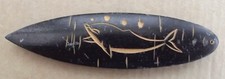 Wooden surfboard painted for sale  EXMOUTH