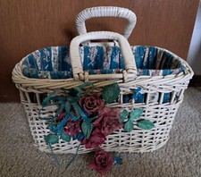 Vintage basket woven for sale  Claremore