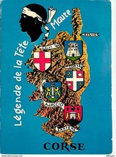 Corse carte géographique d'occasion  Fruges