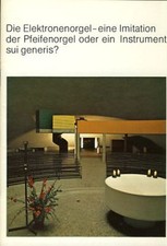 Elektronenorgel imitation pfei gebraucht kaufen  Berlin