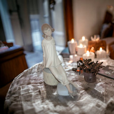 Sapato Lladro 1970 Menina com Mãe Raro Acabamento Fosco #1084 Aposentado 1985 SEM CAIXA comprar usado  Enviando para Brazil