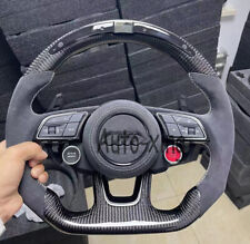 Volante Alcantara+LED fibra de carbono para Audi Rs3 Rs4 Rs5 Rs6 S3 S4 S5 S6 S, usado comprar usado  Enviando para Brazil