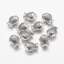 10pz perline pesce usato  Siculiana