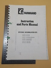 Farmhand instruction parts for sale  COLCHESTER