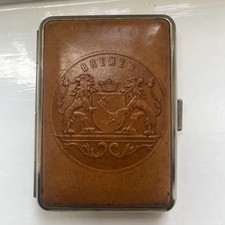 Vintage german leather for sale  SLEAFORD