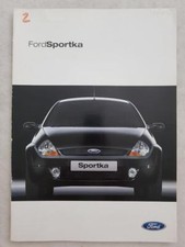 Folheto de vendas de carros Ford Sport KA OUTUBRO 2002#FA1444 comprar usado  Enviando para Brazil