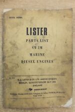 Lister sw2m diesel for sale  BRIDPORT