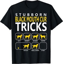 NOVA CAMISETA LIMITADA Teimborn Black Mouth Cur Truques Cachorro Engraçado comprar usado  Enviando para Brazil