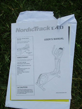 Nordictrack e4.0 elliptical for sale  DERBY