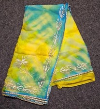 Organza saree indian for sale  Seattle