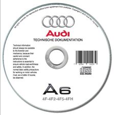 Audi A6 (C6) 2005-2011  manuale officina repair manual su cd na sprzedaż  Wysyłka do Poland