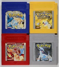 Carrinhos Game Boy GENUÍNOS Pokémon Red Blue Yellow Silver | BATERIAS TESTADAS E NOVAS comprar usado  Enviando para Brazil