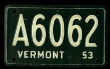 1953 vermont a6062 for sale  Hartford