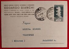 Cartolina biciclette edoardo usato  Pistoia